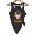 Vintage Boston Terrier Grandma Wear Sunglasses Dog Lover Men Women Girls Kids Flowy Tank, novelty gifts, funny gifts