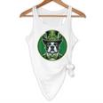 Boston Terrier Dog St Patricks Day Irish Pet Lover Men Women Kids Flowy Tank, novelty gifts, funny gifts