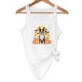 Boston Terrier Halloween Dog Lover Pumpkin Costume Flowy Tank, novelty gifts, funny gifts