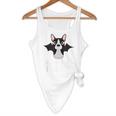 Boston Terrier Halloween Shirt Did Someone Say Treat Flowy Tank, novelty gifts, funny gifts