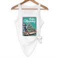 Boston Terrier Merry Christmas Tree Truck Dog X-Mas Flowy Tank, novelty gifts, funny gifts