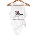 Boston Terrier Mom Bandana Boston Terrier Dog Flowy Tank, novelty gifts, funny gifts