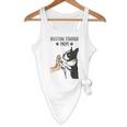 Boston Terrier Mom Dogs Mum Woman Flowy Tank, novelty gifts, funny gifts