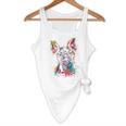 Boston Terrier Splash Flowy Tank, novelty gifts, funny gifts