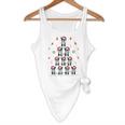 Boston Terrier Xmas Tree Lights For Men Women Boston Terrier Flowy Tank, novelty gifts, funny gifts