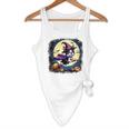 Cute Boston Terrier Halloween Costume Dog Lover Women Girls Flowy Tank, novelty gifts, funny gifts