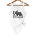 Cute Boston Terrier Boston Mama Flowy Tank, novelty gifts, funny gifts