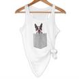 Dog In Your Pocket Boston Terrier For Men Women Girls Kids Flowy Tank, novelty gifts, funny gifts