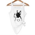 I Love My Boston Terrier Dog With Heart Flowy Tank, novelty gifts, funny gifts