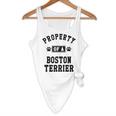 Property Of Boston Terrier Boston Terrier Shirt Flowy Tank, novelty gifts, funny gifts