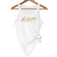 Retro Sedona Script Vintage Throwback Kids Flowy Tank, novelty gifts, funny gifts
