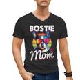 Boston Terrier Bostie Dog Breed Pet Bostie Mom Men's V-Neck T-Shirt, Couple Gifts, Mom Gifts, Boston Terrier Mom Gifts, trending gift