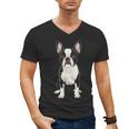 Boston Terrier Dog Motif Pet Art Boston Terrier For Men Women Kids Men's V-Neck T-Shirt, trending gift