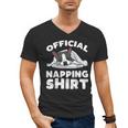 Boston Terrier Dog Official Sleeping Shirt Men Women Kids Men's V-Neck T-Shirt, trending gift