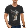 Boston Terrier Dog Graphic Pet Art Boston Terrier For Men Women Kids Men's V-Neck T-Shirt, trending gift