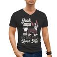 Boston Terrier Fart American Gentleman Non-Sporting Dog Men's V-Neck T-Shirt, American Boston Terrier Gifts, trending gift