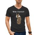 Boston Terrier Who Farted Men's V-Neck T-Shirt, trending gift