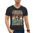 Boston Terrier Grandpa Dog Lover Father's Day Men's V-Neck T-Shirt, trending gift