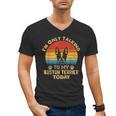 Boston Terrier Lover I'm Only Talking To My Dog Today Men's V-Neck T-Shirt, trending gift