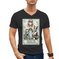 The Boston Terrier Mom Skeleton Spooky Season Halloween Men's V-Neck T-Shirt, Couple Gifts, Mom Gifts, Boston Terrier Mom Gifts, Boston Terrier Halloween Gifts, trending gift