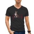 Heartbeat Boston Terrier Dog Men's V-Neck T-Shirt, trending gift