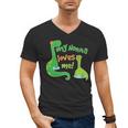 Kids My Nonna Loves Me Dinosaur Grandson Men's V-Neck T-Shirt, trending gift
