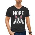 Nope Boston Terrier Puppy Dog Bostie Lover Men Women Girls Kids Men's V-Neck T-Shirt, trending gift