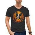 Pumpkin Boston Terrier Costume On Boston Terrier Halloween Men's V-Neck T-Shirt, Boston Terrier Halloween Gifts, trending gift