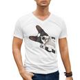 Boston Terrier Bostie Dog Kids Men Men's V-Neck T-Shirt, trending gift