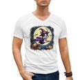 Cute Boston Terrier Halloween Costume Dog Lover Women Girls Men's V-Neck T-Shirt, Boston Terrier Halloween Gifts, trending gift