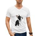 Love NOPE Boston Terrier Dog Lover Men's V-Neck T-Shirt, trending gift