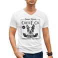 Retro Boston Terrier Coffee Dog Mom Coffee Lover Men's V-Neck T-Shirt, Couple Gifts, Mom Gifts, Boston Terrier Mom Gifts, trending gift