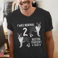 Boston Terrier Humor Bostie Dog Lover For Men Women Kids Men's V-Neck T-Shirt, funny gift