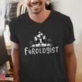Furologist Puppy Stylist Cute Dog Groomer Men Women Men's V-Neck T-Shirt, funny gift
