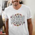 School Psychologist Psychology Teacher Appreciation Men&#x27;s V-Neck T-Shirt, funny gift