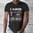 Boston Terrier American Gentleman Non-Sporting Dog Lover Men's V-Neck T-Shirt, American Boston Terrier Gifts, funny design