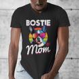 Boston Terrier Bostie Dog Breed Pet Bostie Mom Men's V-Neck T-Shirt, Couple Gifts, Mom Gifts, Boston Terrier Mom Gifts, funny design