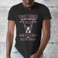 Boston Terrier Don't Mess With American Gentleman Dog Lover Men's V-Neck T-Shirt, American Boston Terrier Gifts, funny design