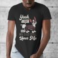 Boston Terrier Fart American Gentleman Non-Sporting Dog Men's V-Neck T-Shirt, American Boston Terrier Gifts, funny design