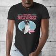 Boston Terrier Grandma Bostie Dog Owner Boston Terrier Men Women Men's V-Neck T-Shirt, funny design