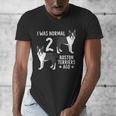 Boston Terrier Humor Bostie Dog Lover For Men Women Kids Men's V-Neck T-Shirt, funny design