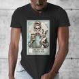 The Boston Terrier Mom Skeleton Spooky Season Halloween Men's V-Neck T-Shirt, Couple Gifts, Mom Gifts, Boston Terrier Mom Gifts, Boston Terrier Halloween Gifts, funny design