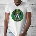 Boston Terrier Dog St Patricks Day Irish Pet Lover Men Women Kids Men's V-Neck T-Shirt, funny design