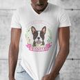 Boston Terrier Mom Mother's Day Men's V-Neck T-Shirt, Couple Gifts, Mom Gifts, Boston Terrier Mom Gifts, funny design