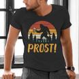 Bigfoot Sasquatch Prost Retro Bavarian Oktoberfest Men Women Men's V-Neck T-Shirt, gift for family, gift for coworker