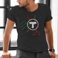 Boston T Subway Map Vintage MBTA Men's V-Neck T-Shirt, gift for family, gift for coworker