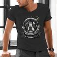 Boston Terrier Astronaut Shirt Spaceman Dog Space Lover Men's V-Neck T-Shirt, gift for family, gift for coworker