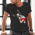 Boston Terrier Bostie Dog Kids Women Girls Men's V-Neck T-Shirt, gift for family, gift for coworker