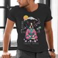 Boston Terrier Boston Bull Terrier Men's V-Neck T-Shirt, gift for family, gift for coworker