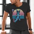 Boston Terrier Dad Retro Men's V-Neck T-Shirt, Boston Terrier Dad Shirts, gift for family, gift for coworker